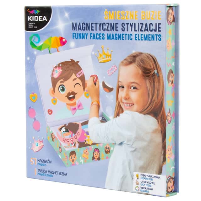 ŚMIESZNE BUZIE MAGNETYCZNE STYLIZACJE KIDEA – zdjęcie 1
