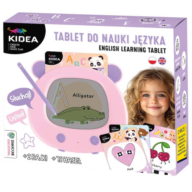 TABLET DO NAUKI JĘZYKA A KIDEA – zdjęcie 1