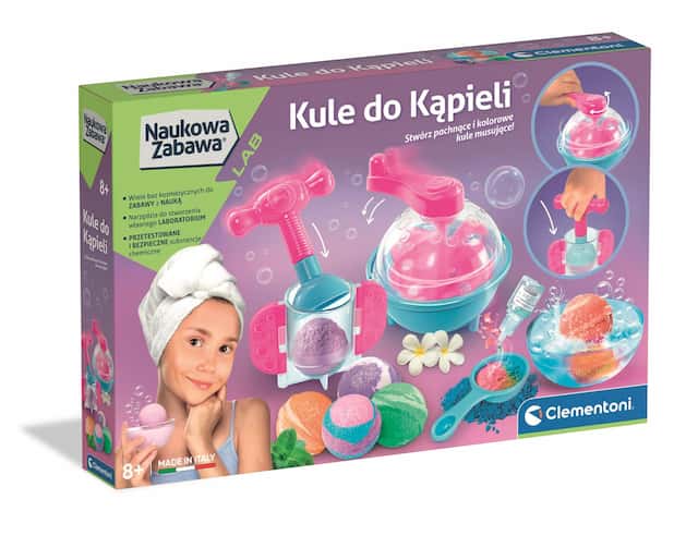 Naukowa Zabawa Kule do Kąpieli Clementoni – zdjęcie 1