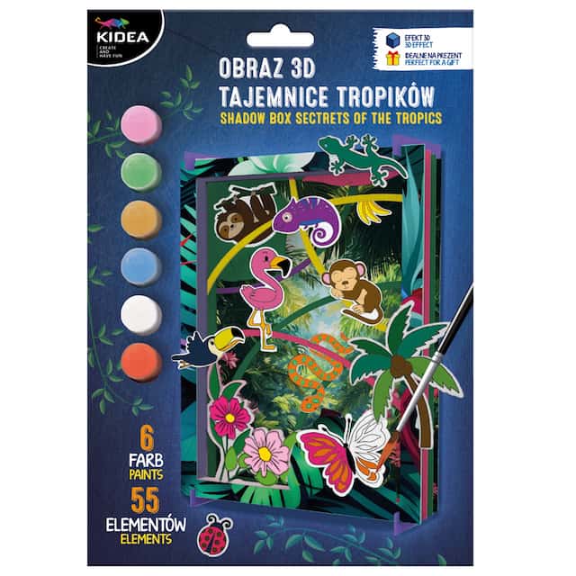 OBRAZ 3D TAJEMNICE TROPIKÓW KIDEA – zdjęcie 1
