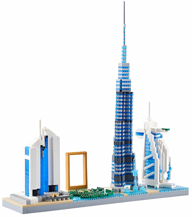 Klocki Kolekcjonerskie Dubaj Zjednoczne Emiraty Arabskie – zdjęcie 1