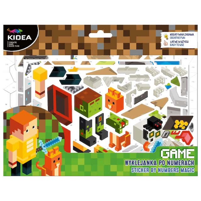 WYKLEJANKA PO NUMERACH GAME KIDEA – zdjęcie 1