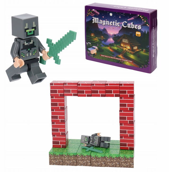 Klocki Magnetyczne Magnetic Cubes 108 el. – zdjęcie 1