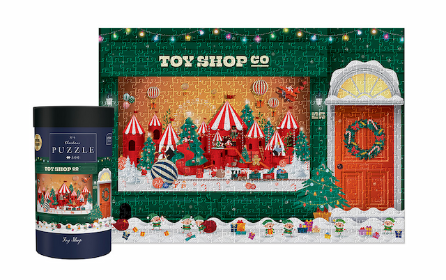 Puzzle 500 el.Tuba BN Toy Shop Świąteczne Interdruk – zdjęcie 1