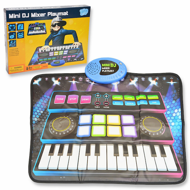 Interaktywna Mata Muzyczna DJ Mixer Pianino Perkusja