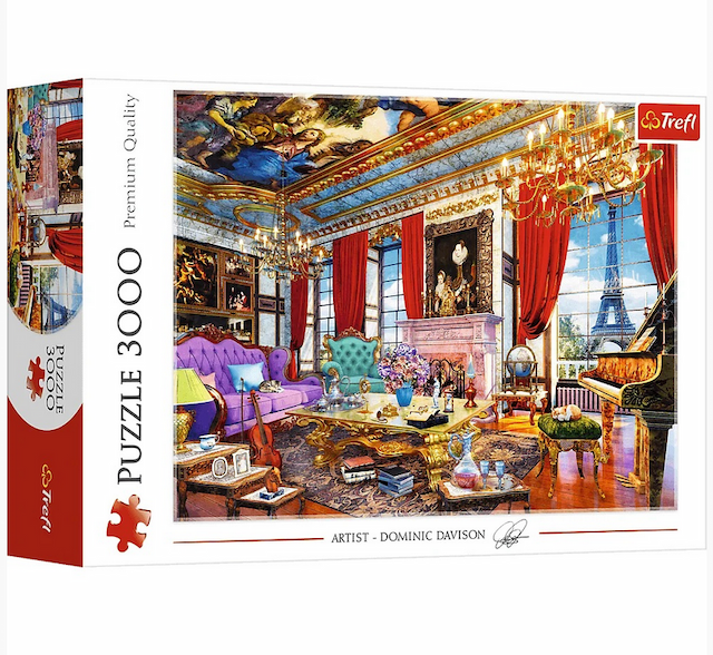 Puzzle 3000 el. Paryski pałac Trefl – zdjęcie 1