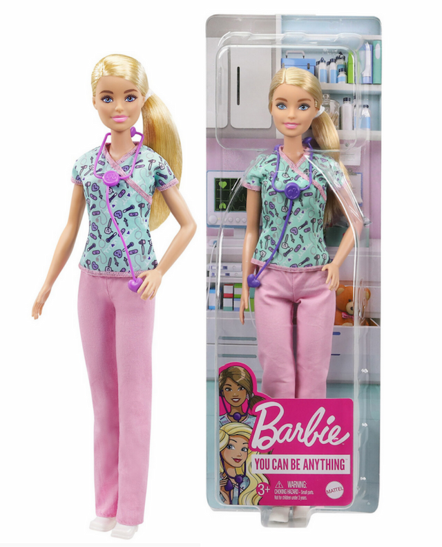 Lalka Barbie Kariera - Pielęgniarka – zdjęcie 1