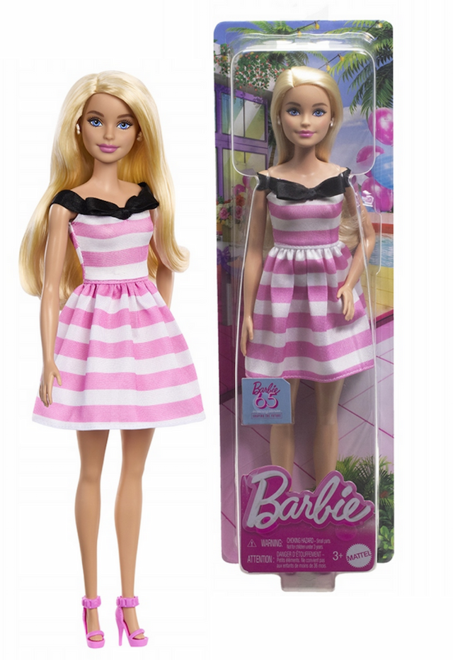 Lalka Barbie Kolekcjonerska Fashionistas 65 rocznica – zdjęcie 1