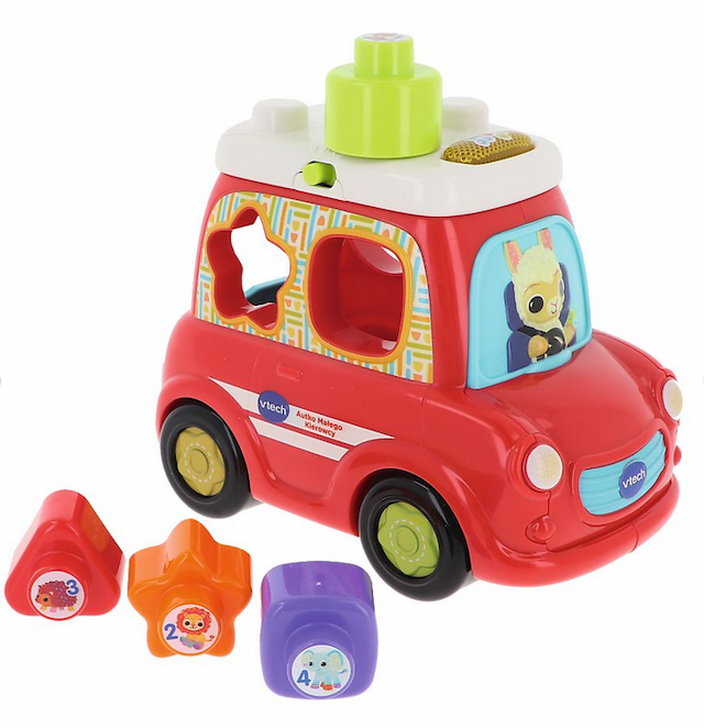 VTech Baby Autko Małego Kierowcy Interaktywny Sorter – zdjęcie 1