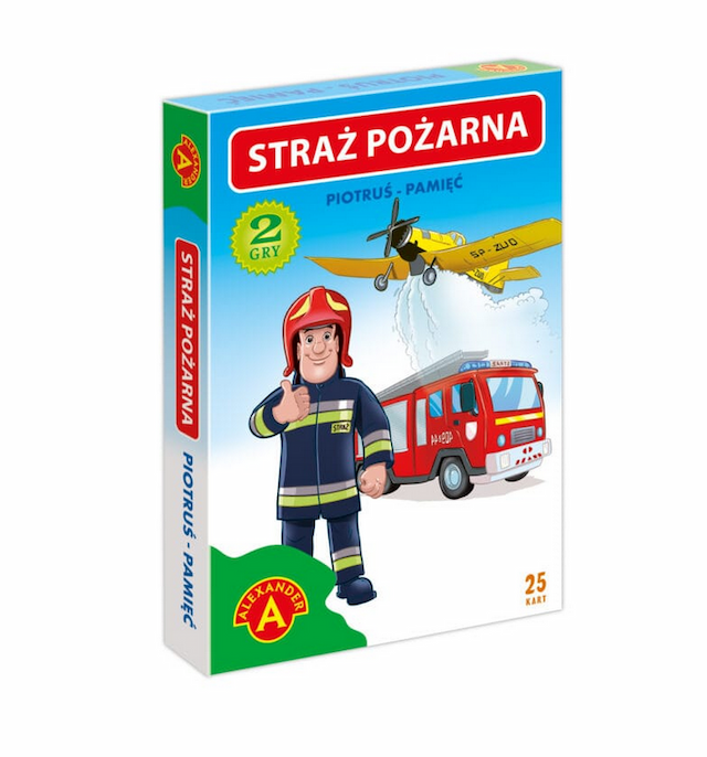 Karty Piotruś + Pamięć Straż Pożarna Alexander – zdjęcie 1