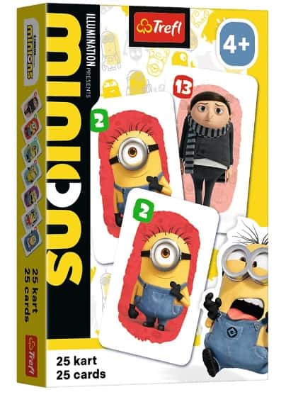 Karty Piotruś Gra Pamięciowa Minions Minionki – zdjęcie 1