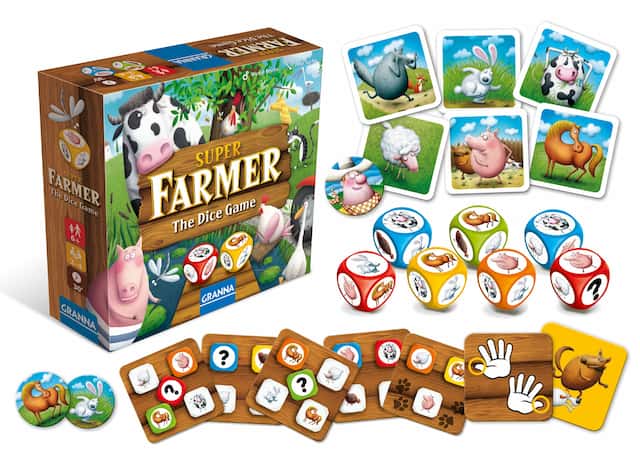 Gra Planszowa Rodzinna Superfarmer The Dice Game Granna – zdjęcie 1