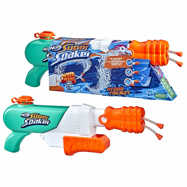 NERF PISTOLET NA WODĘ Wyrzutnia Super Soaker Hydro Frenzy – zdjęcie 1