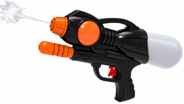 Pistolet Karabin na Wodę Sikawka Broń Wodna 400 ml 32 cm – zdjęcie 1