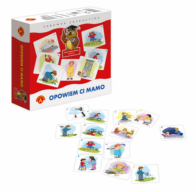 Gra Edukacyjna Sowa Mądra Głowa – Opowiem Ci Mamo Alexander – zdjęcie 1