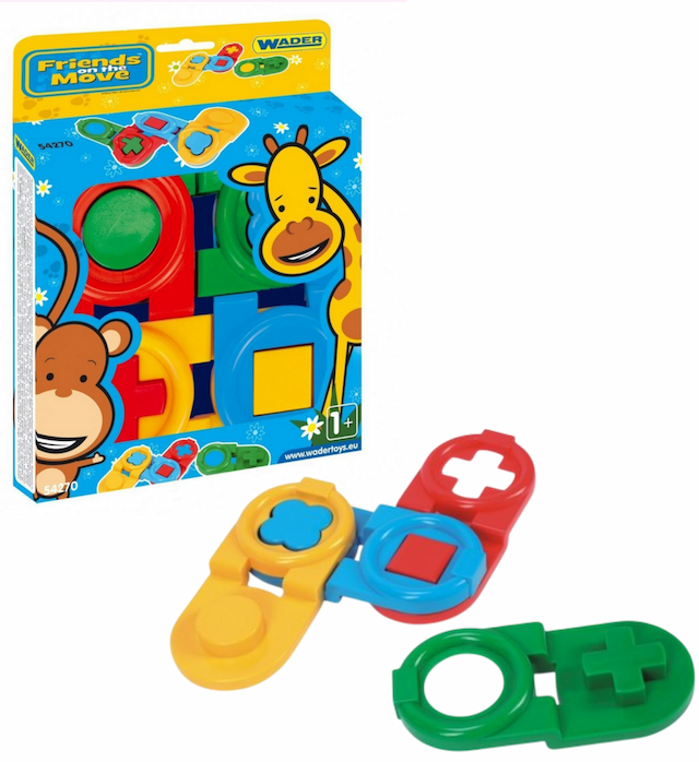 Gra Domino Edukacyjne Friends on the Move Wader – zdjęcie 1