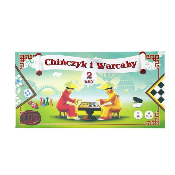 Gra Planszowa Chińczyk Warcaby 2w1 Goblin – zdjęcie 1