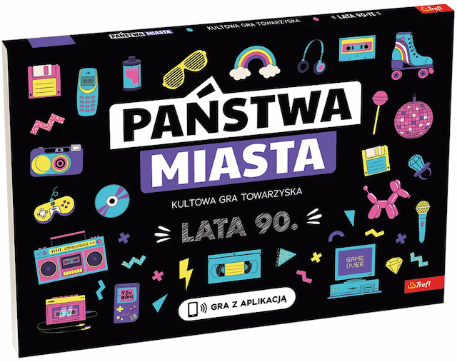 PAŃSTWA MIASTA GRA TOWARZYSKA LATA 90-TE – zdjęcie 1