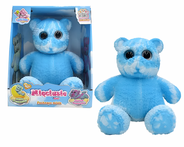 Mięciusie – Pachnące Misie Mięciuś Biało-Niebieski 28cm Eppe – zdjęcie 1