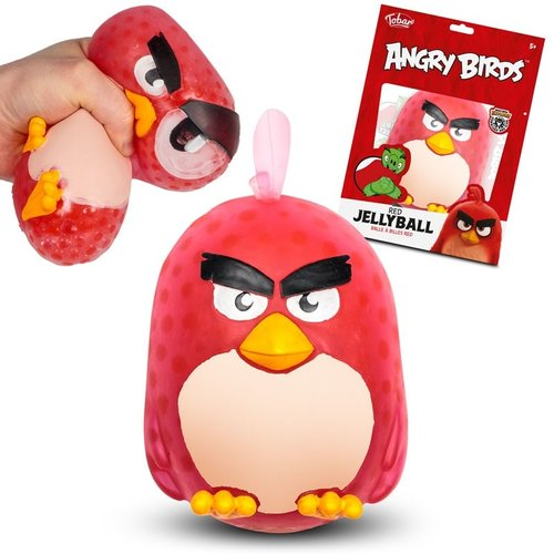 Zabawka Antystresowa Angry Birds Jellyball Red Gniotek Duży – zdjęcie 1