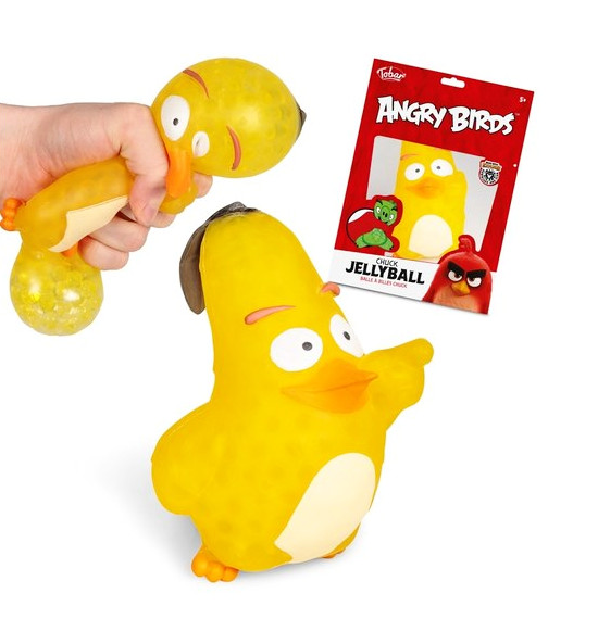Zabawka Antystresowa Angry Birds Jellyball Chuck Gniotek