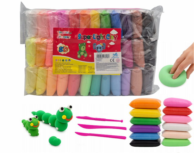 Piankolina Magiczna Masa Plastyczna Zestaw 36szt + Narzędzia – zdjęcie 1