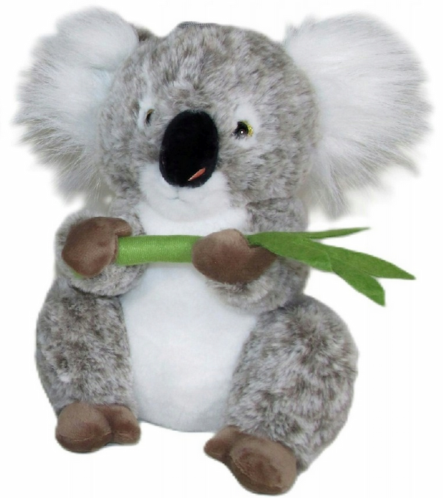 Maskotka Pluszak Miś Koala z liściem 20 cm Sun-Day – zdjęcie 1