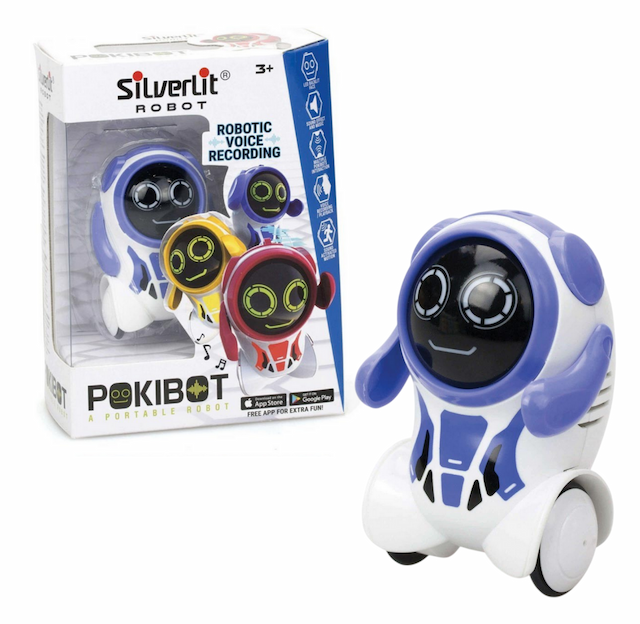 Silverlit Pokibot Interaktywny Robot Nagrywający Głos Jeździ – zdjęcie 1