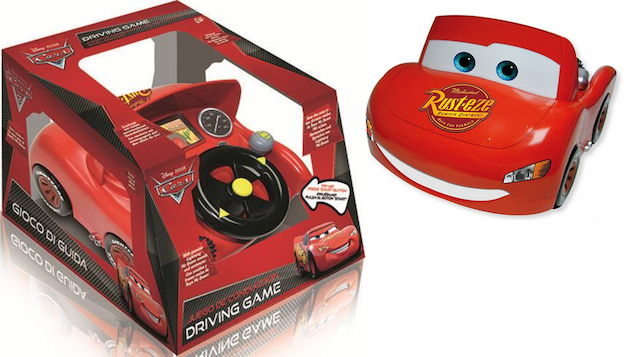 Kierownica z Dźwiękiem Symulator Jazdy Auta Cars Disney – zdjęcie 1