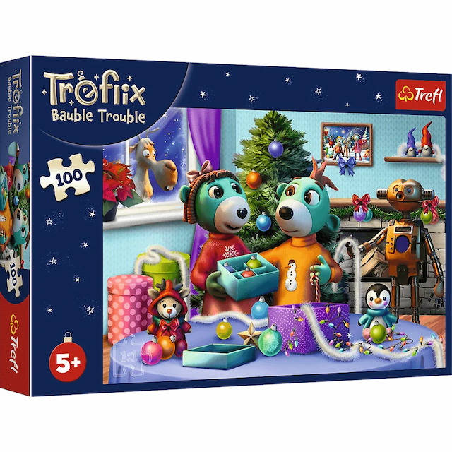 Puzzle 100el Święta Rodziny Treflików Trefliki Ratują Święta – zdjęcie 1