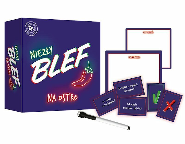 Gra Imprezowa Towarzyska Niezły Blef Na Ostro Trefl – zdjęcie 1