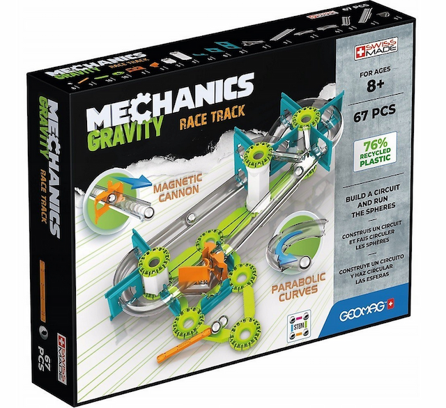 Klocki magnetyczne Geomag Mechanics Gravity Race Track 67 el – zdjęcie 1
