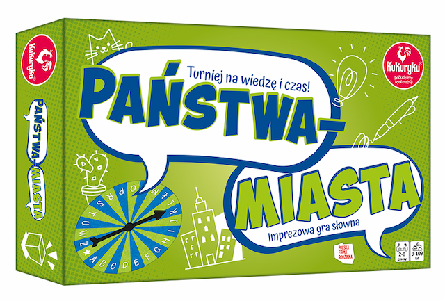 Państwa-Miasta Klasyczna Gra Rodzinna Imprezowa Kukuryku – zdjęcie 1