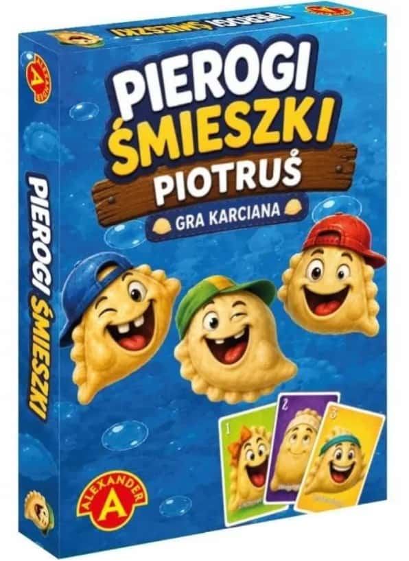 Karty Piotruś Pierogi Pierożki Śmieszki Gra Pamięciowa  – zdjęcie 1