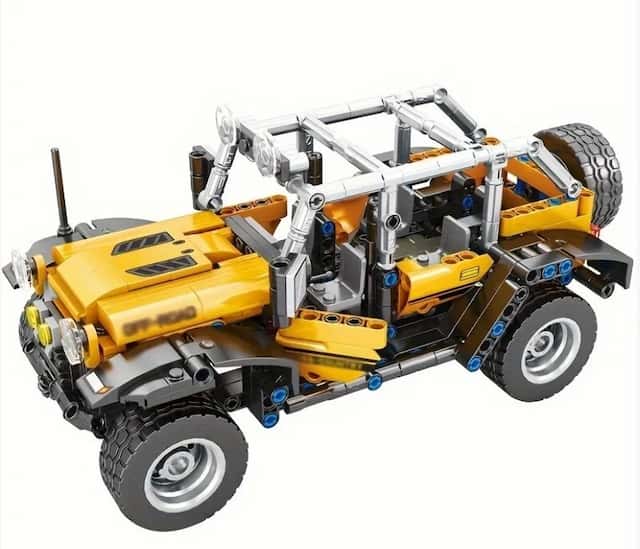 Klocki Konstrukcyjne Auto Samochód Jeep Off Road 525 el. – zdjęcie 1