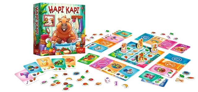 Gra planszowa Hapi Kapi Kapibary Trefl – zdjęcie 1