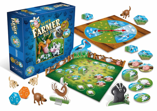 Gra Planszowa Rodzinna Super Farmer Big Box Granna – zdjęcie 1