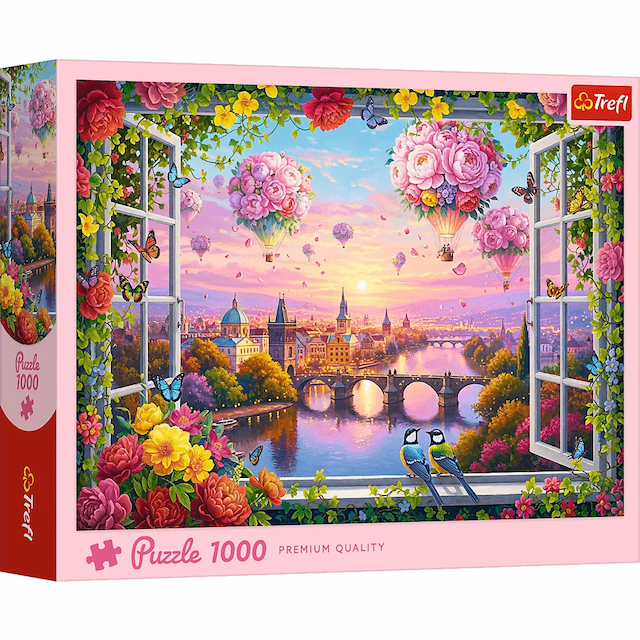 Puzzle 1000 el. Powiew Miłości Walentynki Trefl – zdjęcie 1