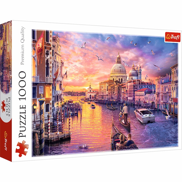 Puzzle 1000 el. Uroki Wenecji Wenecja Włochy Trefl – zdjęcie 1