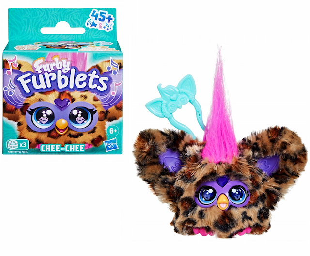 Interaktywna Maskotka Furby Furblets Chee-Chee Gepard Hasbro – zdjęcie 1