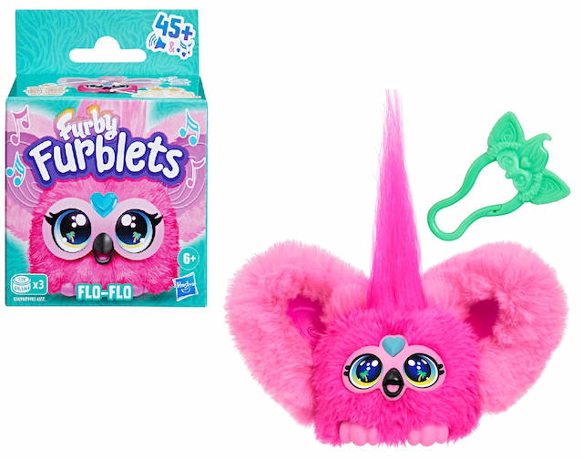 Interaktywna Maskotka Furby Furblets Flo-Flo Flaming Hasbro – zdjęcie 1