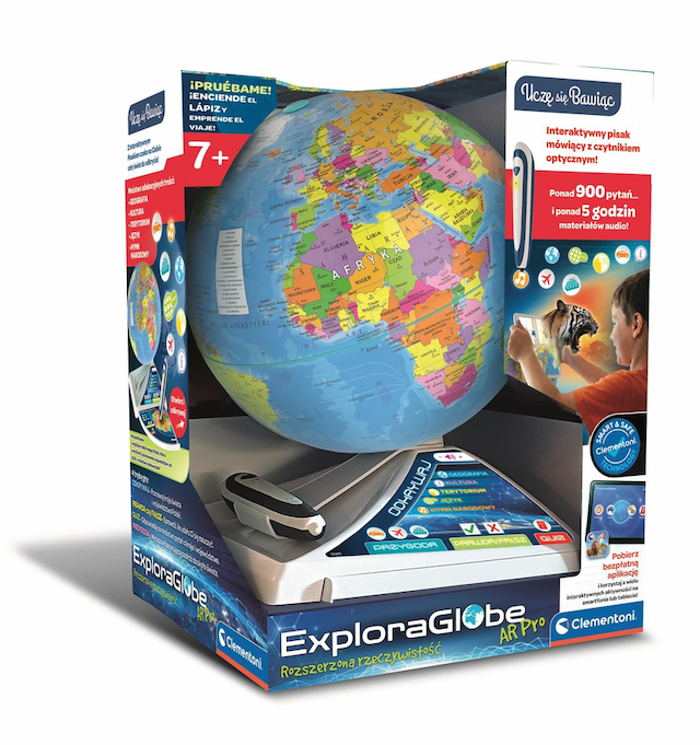 Interaktywny Eduglobus Explora Globe A.R. Globus z Aplikacją – zdjęcie 1