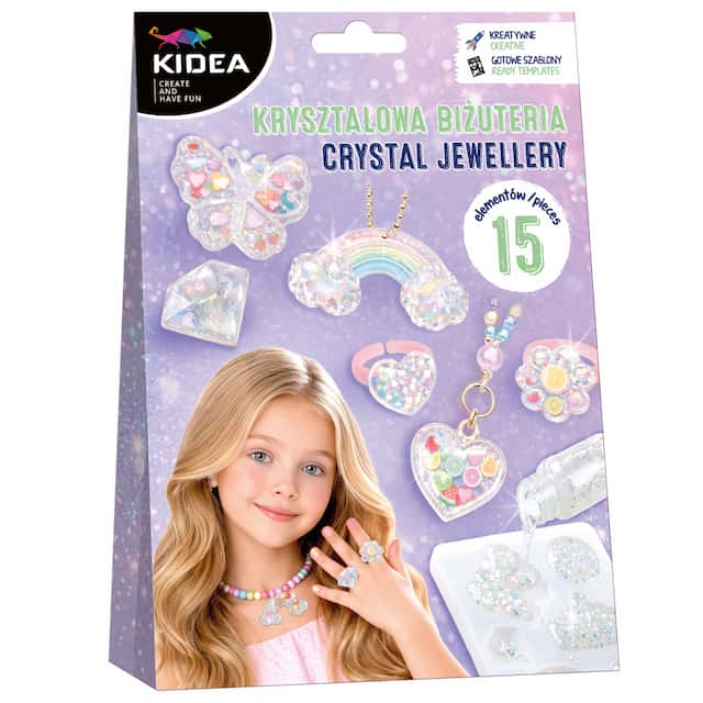 KRYSZTAŁOWA BIŻUTERIA DIY KIDEA – zdjęcie 1