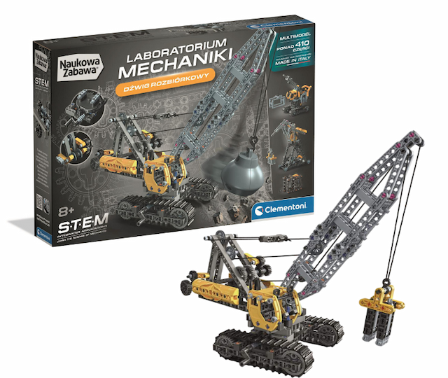 Laboratorium Mechaniki Dźwig Rozbiórkowy Clementoni – zdjęcie 1