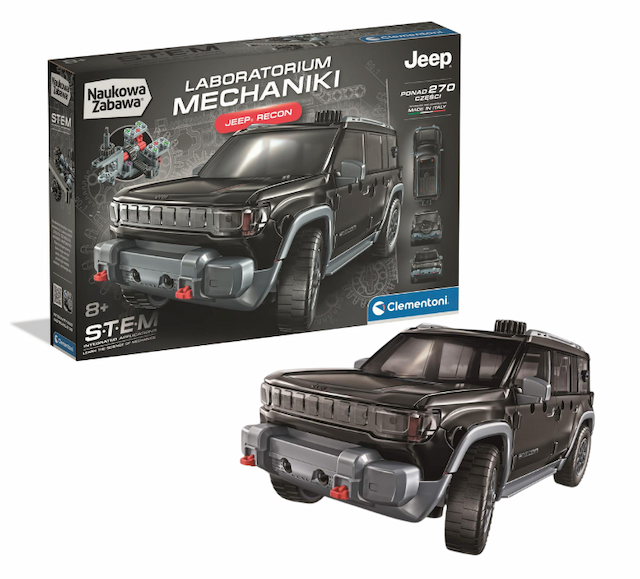 Laboratorium Mechaniki Samochód Jeep Recon Clementoni – zdjęcie 1