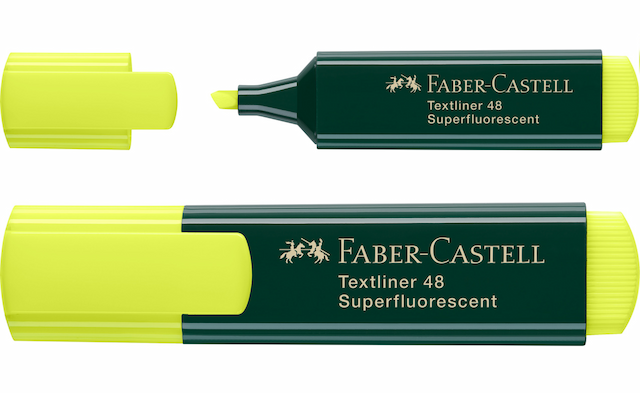 ZAKREŚLACZ fluoro FC154807 zółty – zdjęcie 1