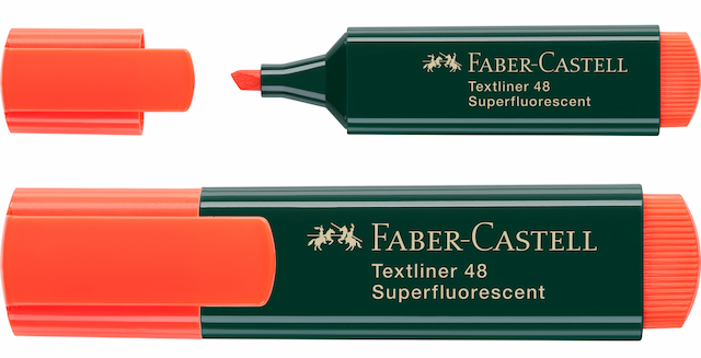 ZAKREŚLACZ fluoro FC154815 pomarańczowy – zdjęcie 1