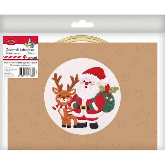 ZESTAW DO WYSZYWMIKOŁAJ XMASS