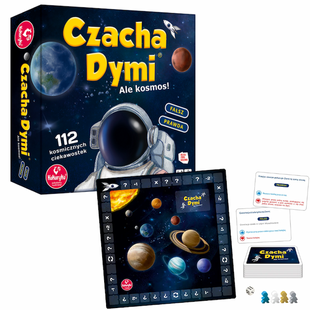 Gra Planszowa Czacha Dymi - Ale Kosmos! Kukuryku – zdjęcie 1