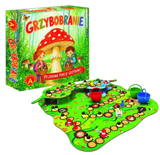 Gra Planszowa Grzybobranie 3D Przestrzenna Plansza Alexander – zdjęcie 1